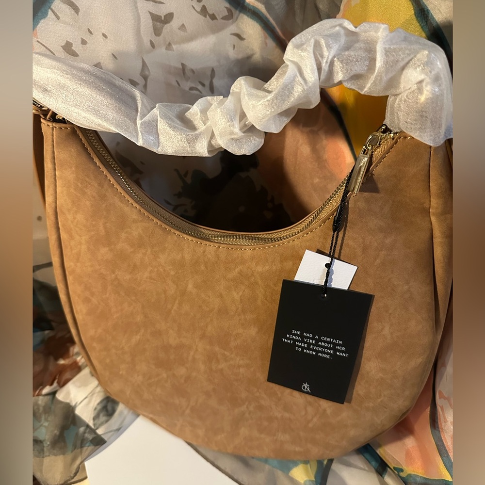 Tan Hobo Bag